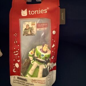 Tonies Buzz Lightyear Audiobook Toy - Green and White